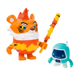 Игровой набор PINATA SMASHLINGS – ТИГР МОУ (1 большая фигурка, 2 экскл. фигурки) (SL6010-3)