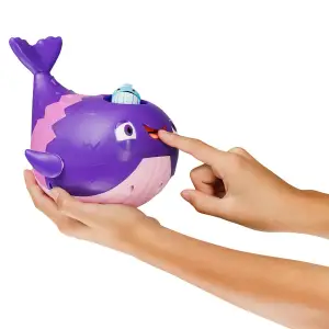 Ігровий набір PINATA SMASHLINGS – ВЕСЕЛКОВИЙ КИТ (кит, 4 фігурки, аксесуари) (SL9003)