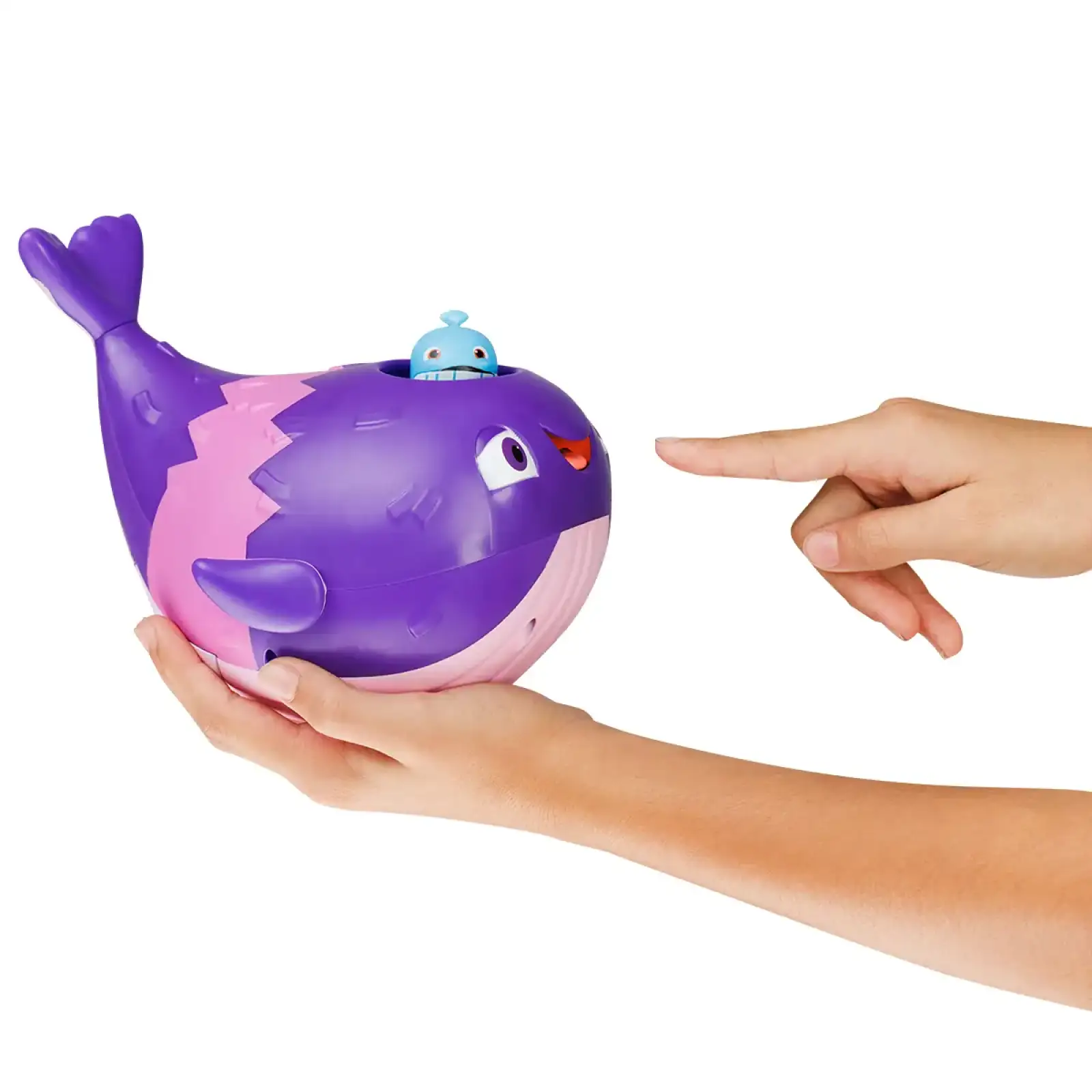 Ігровий набір PINATA SMASHLINGS – ВЕСЕЛКОВИЙ КИТ (кит, 4 фігурки, аксесуари) (SL9003)