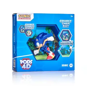 Коллекционная фигурка WOW! PODS 4D серии "Соник" - СОНИК (10 cm) (SNC-1004-01)