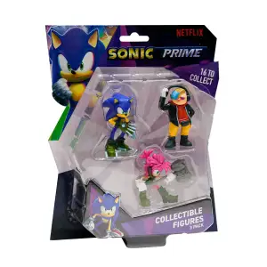 Набір ігрових фігурок SONIC PRIME – ДОКТОР НЕ, СОНІК, ЕМІ (3 фiгурки, 6,5 cm) (SON2020B)