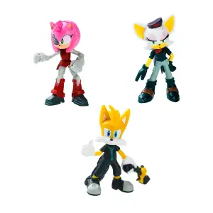 Набор игровых фигурок SONIC PRIME – РЕБЕЛ РУЖ, ТЭЙЛЗ, РАСТИ РОУЗ (3 фигурки, 6,5 cm) (SON2020C)