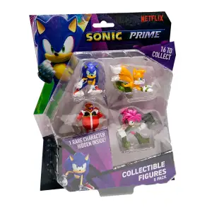 Набір ігрових фігурок SONIC PRIME – ПРИГОДИ ЕМІ (5 фiгурок, 6,5 cm) (SON2040C)