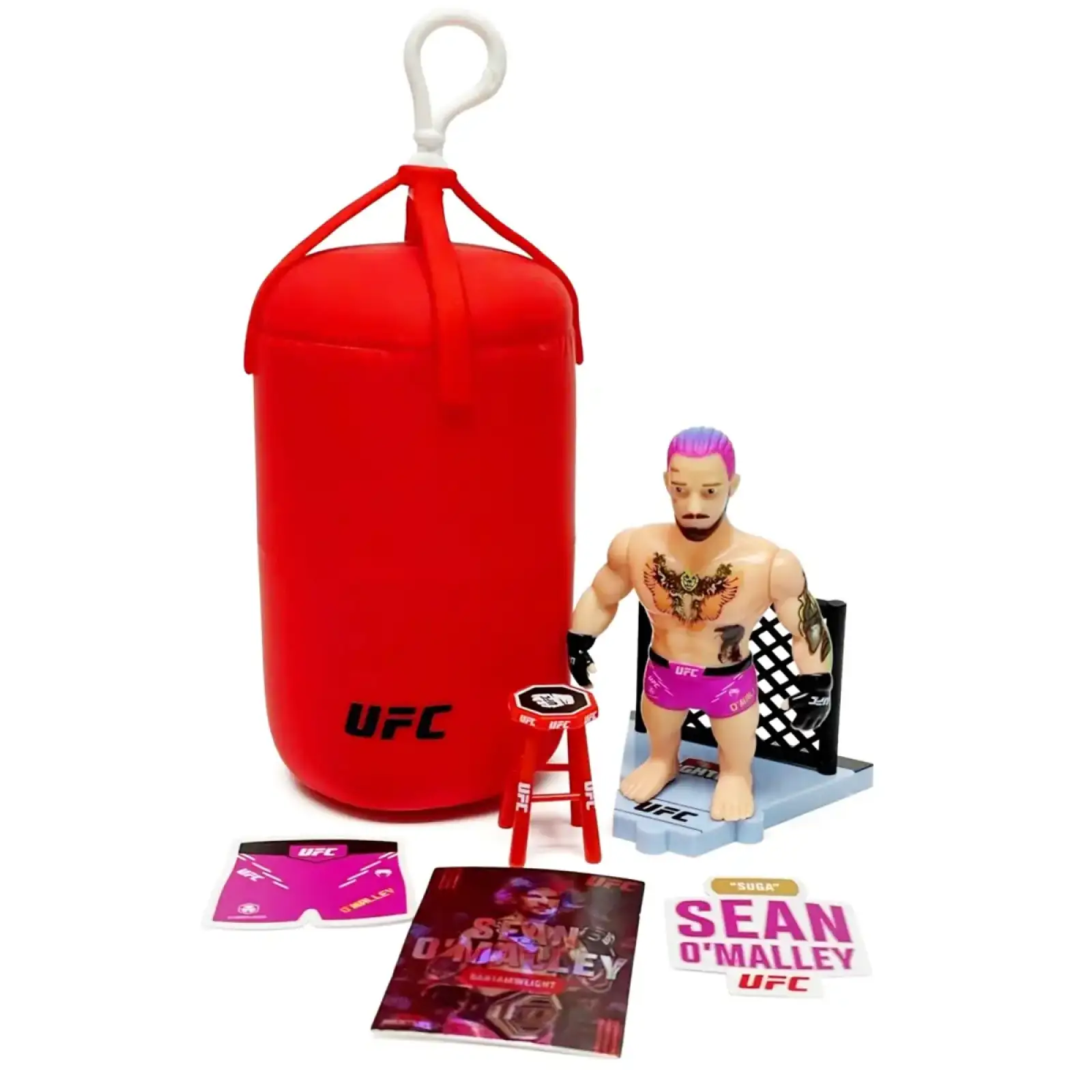 Игровой набор с коллекционной игрушкой UFC - ПОДВЕСНАЯ ГРУША (в дисп., в асс.) (UFC9000)