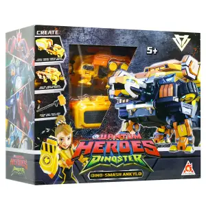 Динозавр-трансформер DINOSTER - МЕГА ДИНО-СМЕШ АНКІЛО (EU580806)
