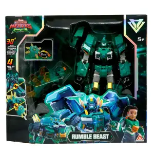 Игровой набор с роботом-трансформером DINOSTER - РАМБЛ БИСТ (с аксесс.) (EU583823)