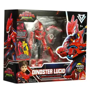 Фигурка с аксессуарами DINOSTER - ЛУЧИО (свет, звук) (EU583831)