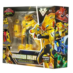 Фигурка с аксессуарами DINOSTER - ДЕЛБИ (свет, звук) (EU583832)