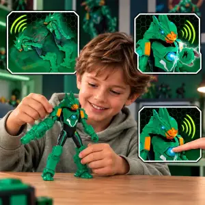Фигурка с аксессуарами DINOSTER - ОЗ (свет, звук) (EU583833)