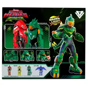 Фигурка с аксессуарами DINOSTER - ОЗ (свет, звук) (EU583833)