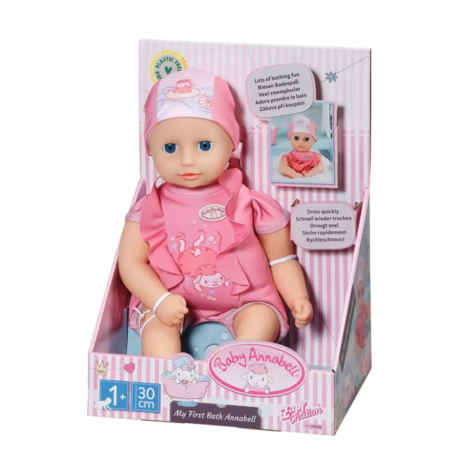 Кукла MY FIRST BATH ANNABELL – ПРЕКРАСНОЕ КУПАНИЕ (30 cm) Baby Annabell (707227)