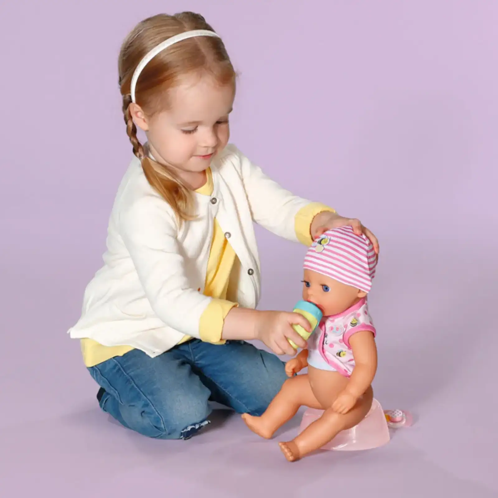 Кукла BABY BORN - ПРЕКРАСНАЯ МАЛЫШКА (36 cm, с аксессуарами) (834596)