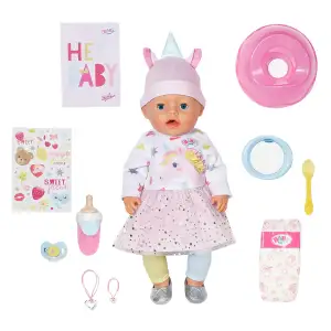 Кукла BABY BORN – ЭММА-ЕДИНОРОГ (43 см, с аксесс.) (836668)