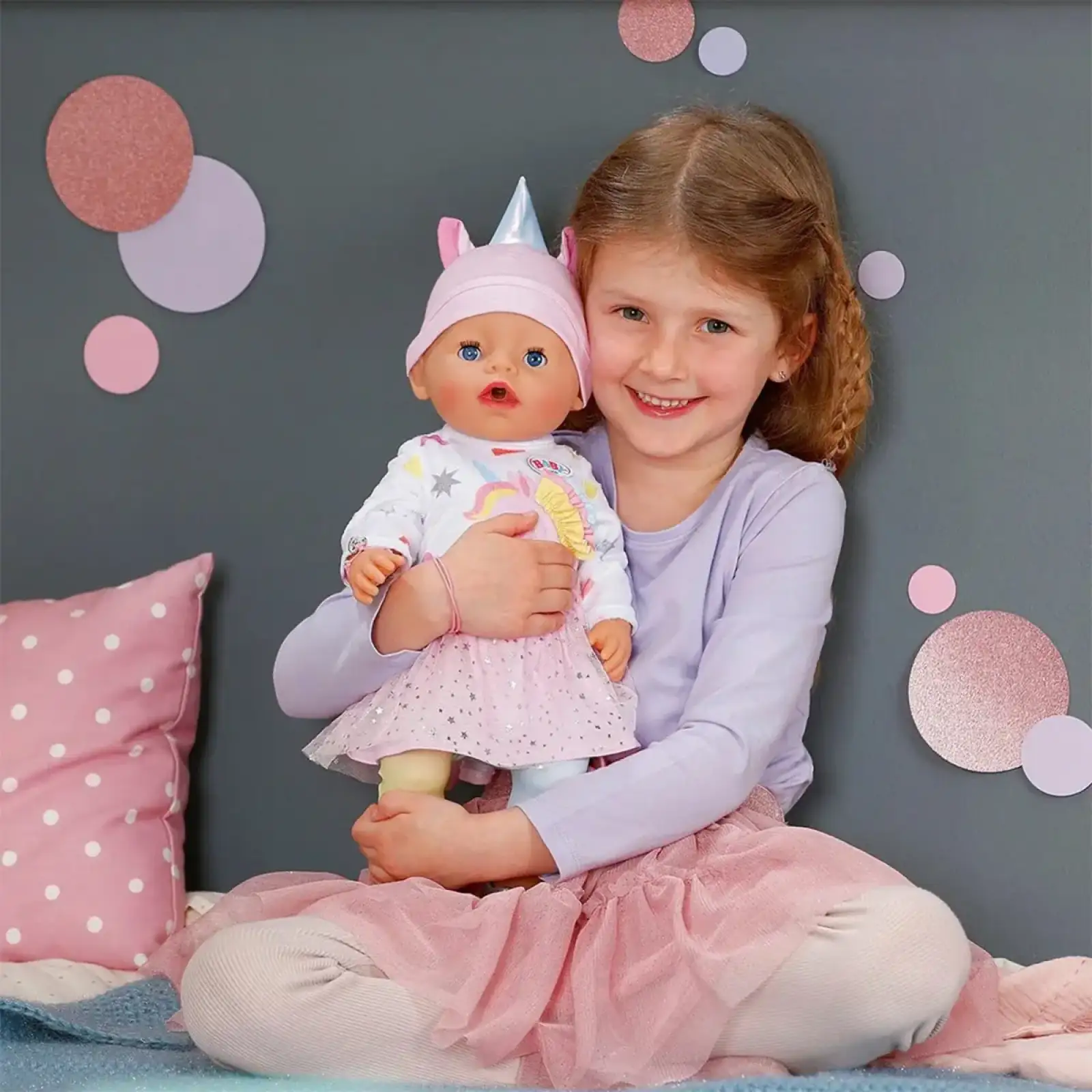 Кукла BABY BORN – ЭММА-ЕДИНОРОГ (43 см, с аксесс.) (836668)