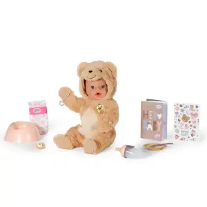 Кукла BABY BORN – ЭММА В КОСТЮМЕ МИШКИ (43 cm, с аксессуарами) (837115)