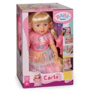 Лялька BABY BORN – ЧАРІВНА КАРЛА (43 см, з аксес.) (838006)