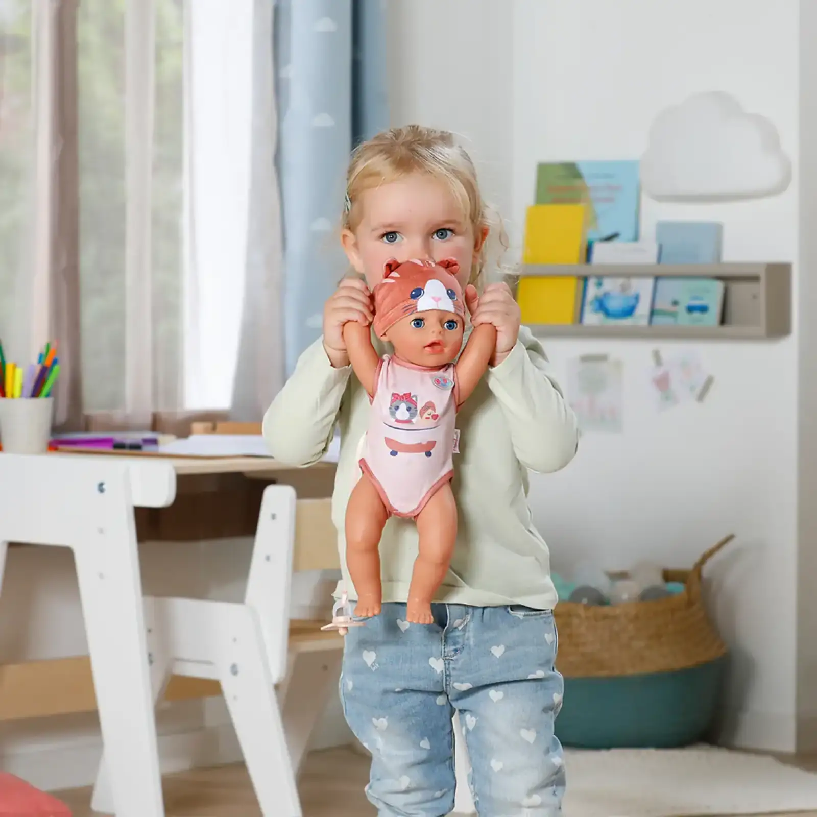 Кукла BABY BORN – ЛЕНА В КОСТЮМЕ КОТИКА (36 см, с аксесс.) (839560)