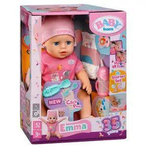 Кукла BABY BORN серии "Click and Play" – ЭММА (43 см, с аксесс.) (839966)