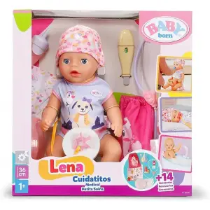 Лялька BABY BORN – ЛЕНА У ЛІКАРЯ (36 см, з аксес.) (840467)