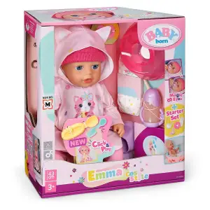 Лялька BABY BORN серії "Click & Play" – ЕММА В КОСТЮМІ З ВУШКАМИ (43 см, з аксес.) (841020)