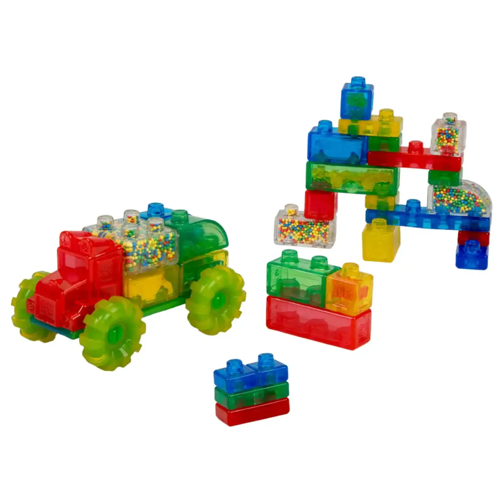 Сенсорний конструктор JELLY BLOX - МАШИНКА ВРУМ-ВРУМ (931694)