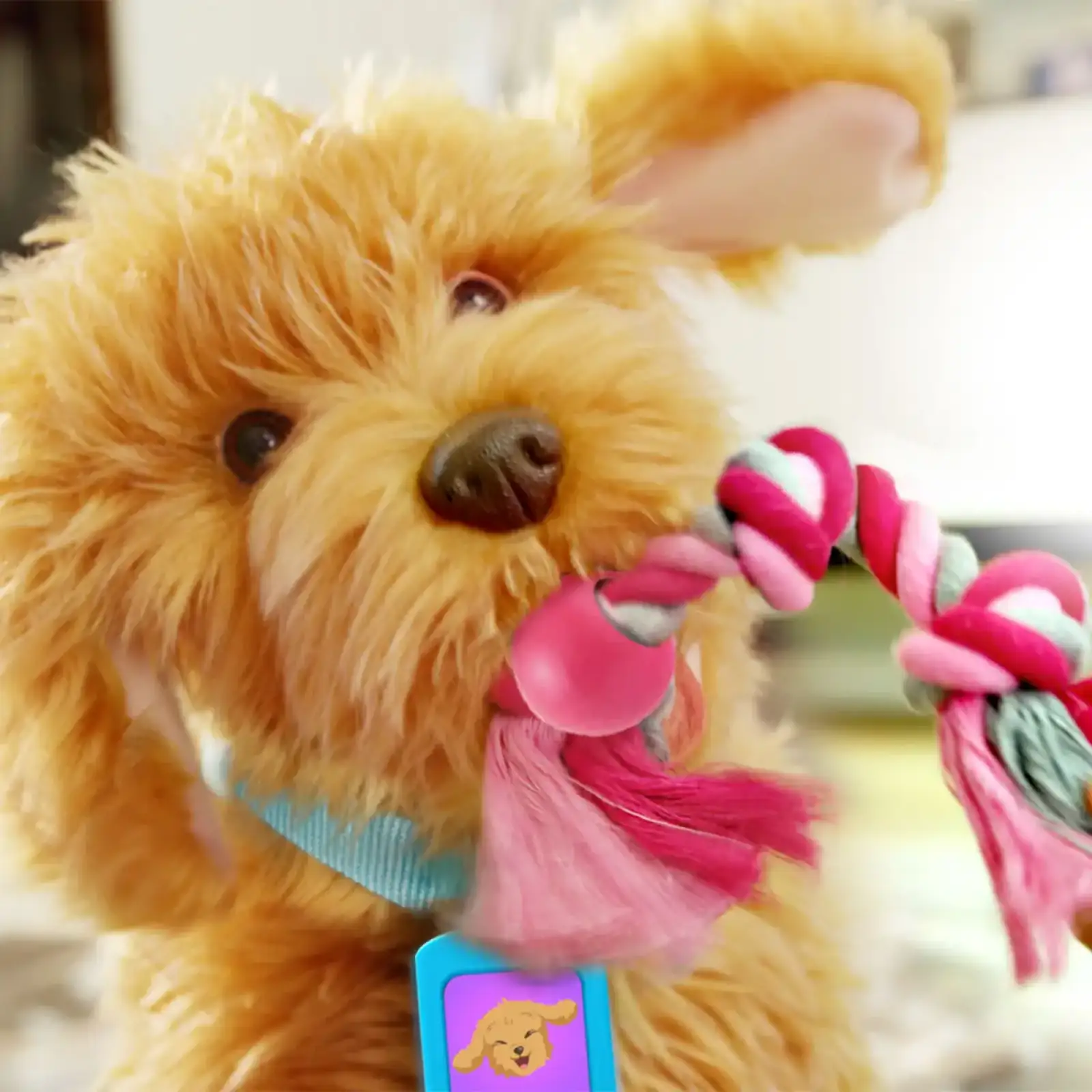 Інтерактивна іграшка MY FUZZY FRIENDS – ЛАБРАДУДЕЛЬ MOJI (українська та англійська) (18207-UKR-ENG)