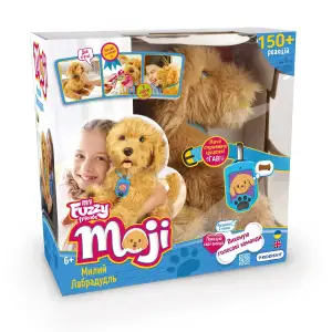 Інтерактивна іграшка MY FUZZY FRIENDS – ЛАБРАДУДЕЛЬ MOJI (українська та англійська) (18207-UKR-ENG)