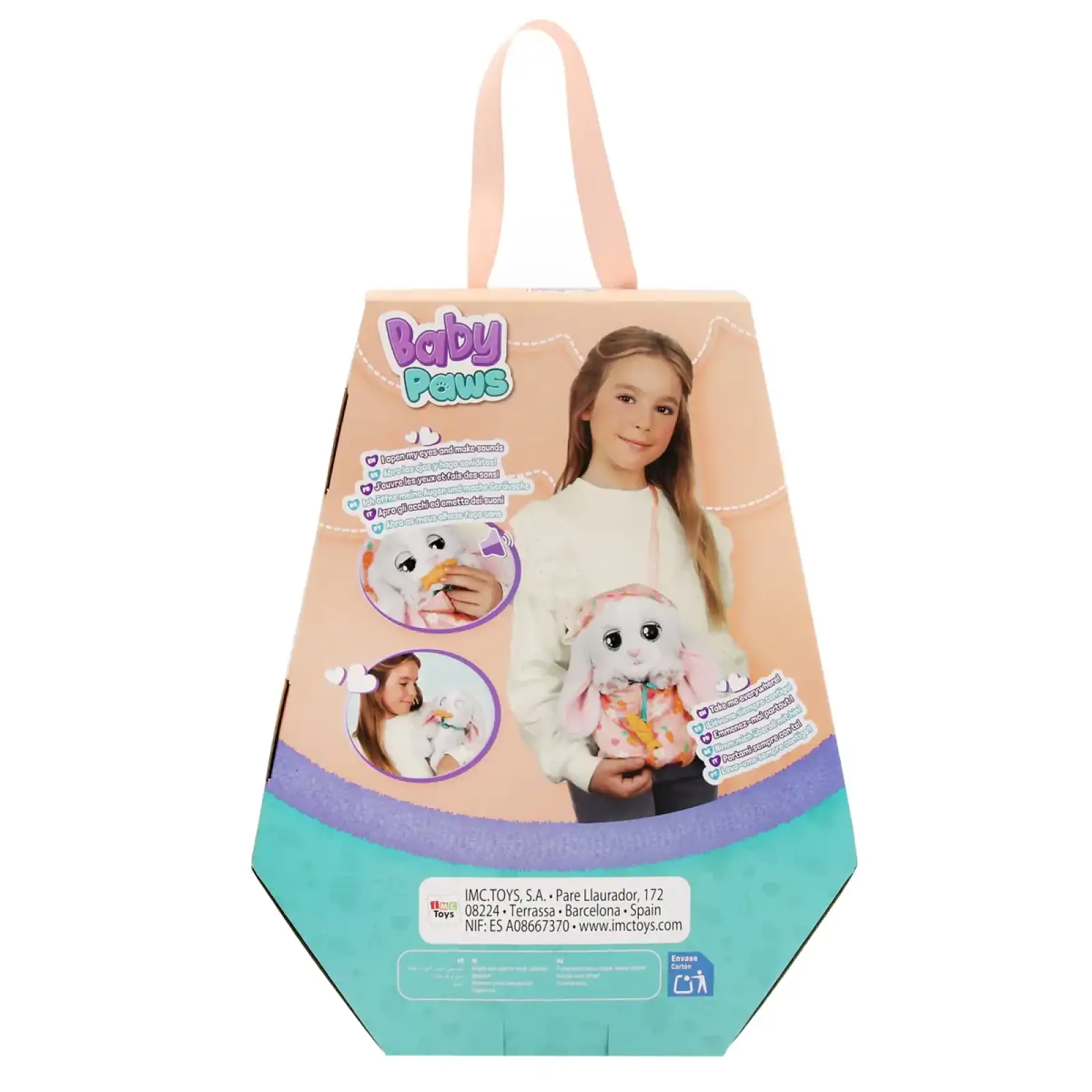 Інтерактивна іграшка BABY PAWS – ЗАЙЧЕНЯ (з аксес.) (927124IM)