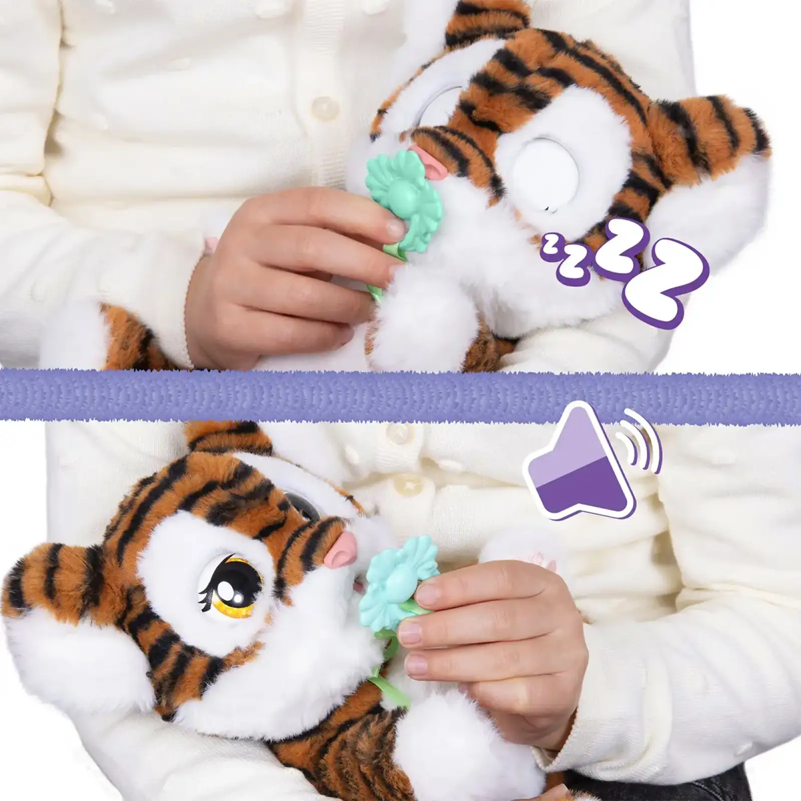 Інтерактивна іграшка BABY PAWS W3 – ТИГРЕНЯ (з аксес.) (927650IM)