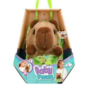 Интерактивная игрушка BABY PAWS W4 – КАПИБАРА (с аксесс.) (928077IM)