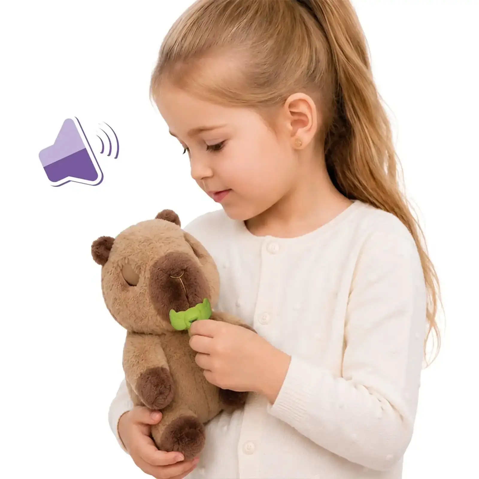 Интерактивная игрушка BABY PAWS W4 – КАПИБАРА (с аксесс.) (928077IM)