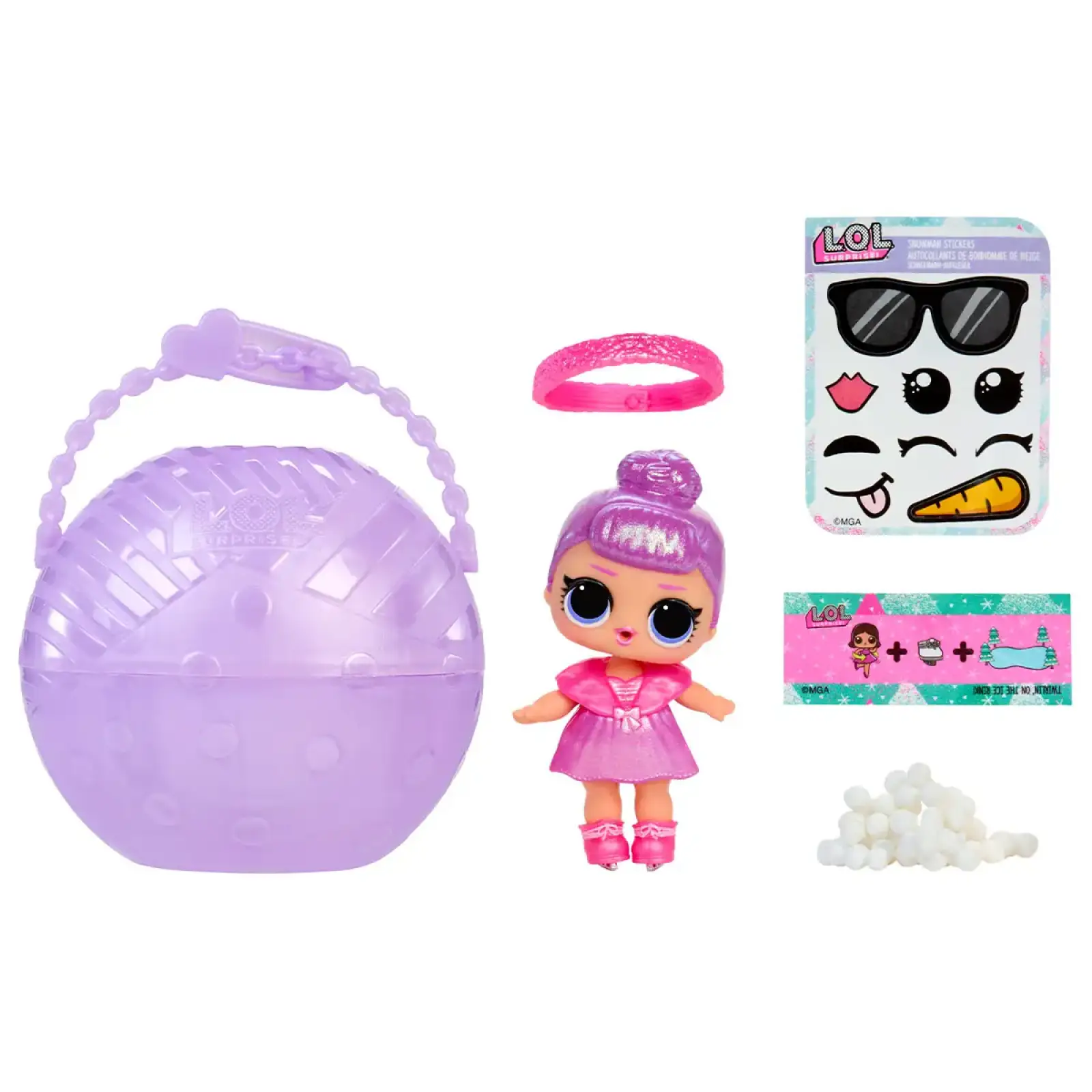 Игровой набор с куклой L.O.L. SURPRISE! - СНЕЖНЫЙ СТИЛЬ (в ассорт., в дисп.) (429692)