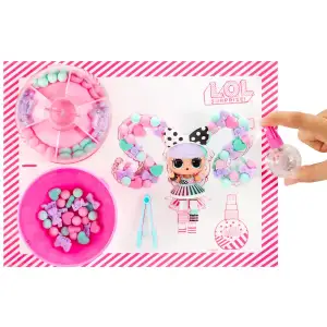 Игровой набор с куклой L.O.L. SURPRISE SK – ФЕЕРИЧЕСКИЕ ПРИЧЕСКИ ИЗ БУСИНОК L.O.L. Surprise! (511212)