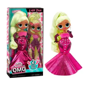 Лялька L.O.L. SURPRISE! серії "O.M.G. HoS" – ЛЕДІ ДІВА (з аксес.) (591597)