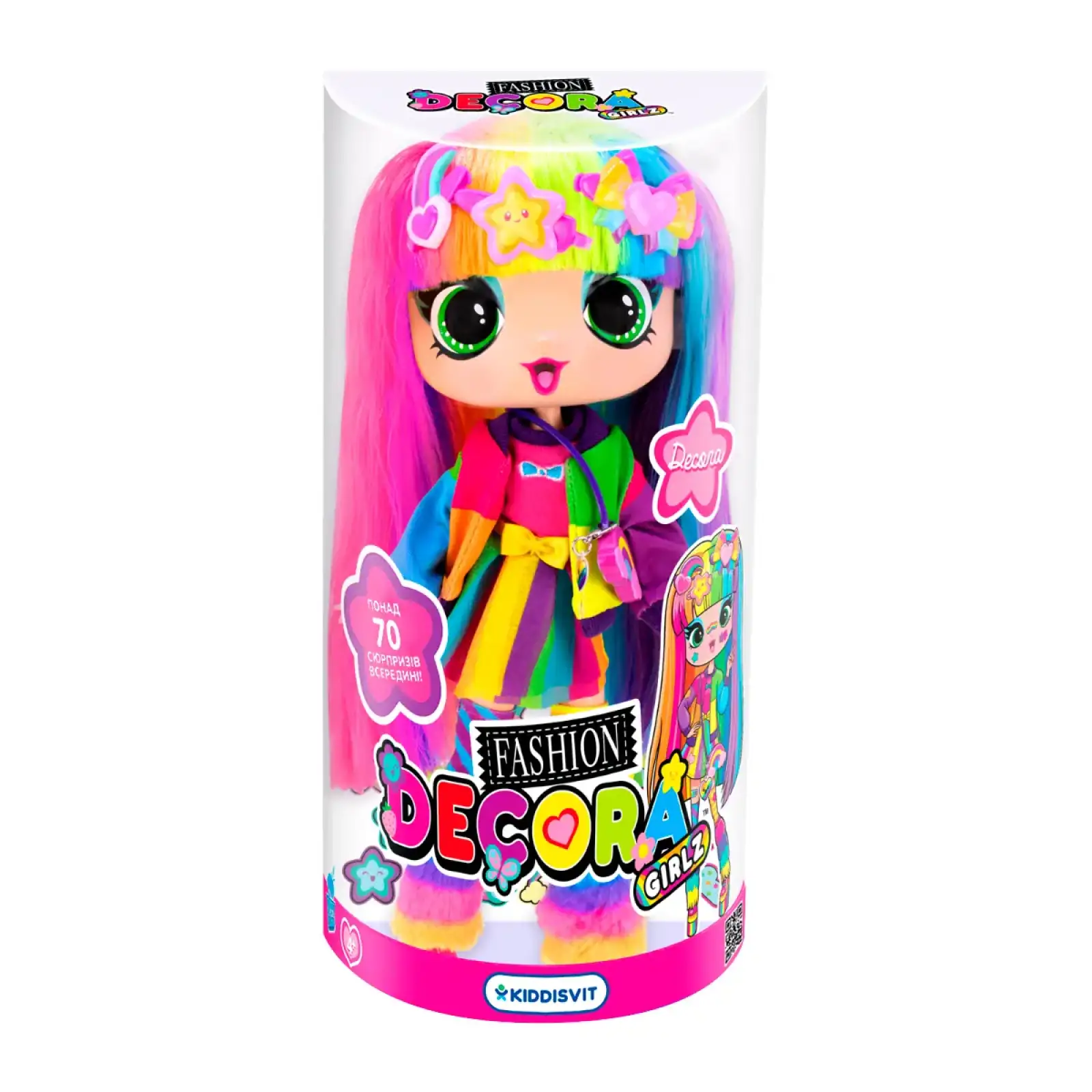 Ігровий набір з лялькою DECORA - ДЕКОРА (з аксес.) DECORA GIRLZ (D1005)
