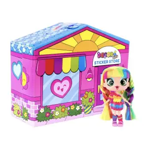Ігровий набір з лялькою DECORA - ДИЗАЙНЕРСЬКИЙ МАГАЗИН НАЛІПОК DECORA GIRLZ (D1009)