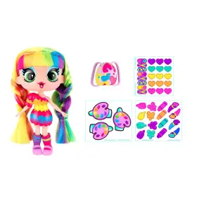 Ігровий набір з лялькою DECORA - ДИЗАЙНЕРСЬКИЙ МАГАЗИН НАЛІПОК DECORA GIRLZ (D1009)