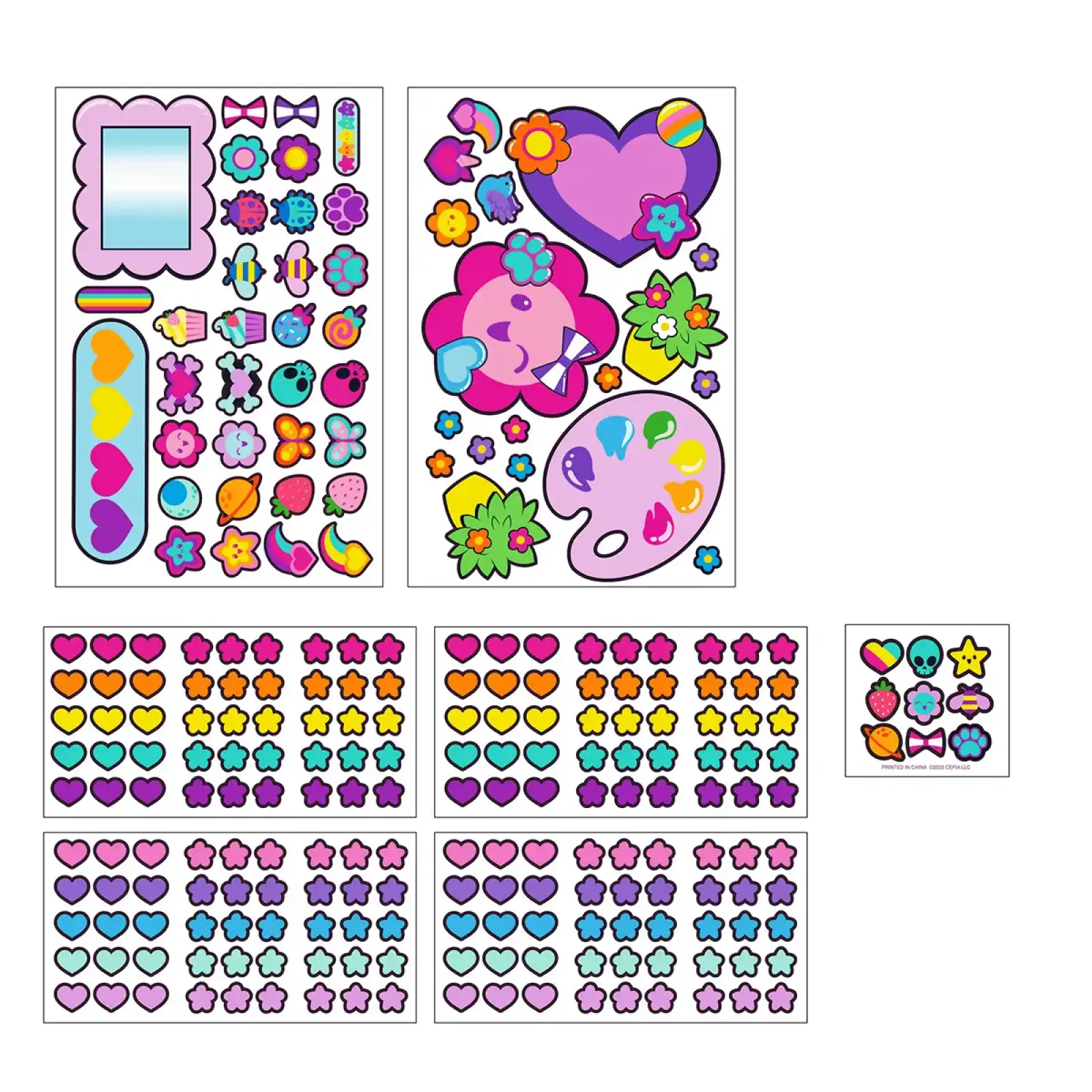 Ігровий набір з лялькою DECORA - ДИЗАЙНЕРСЬКИЙ МАГАЗИН НАЛІПОК DECORA GIRLZ (D1009)