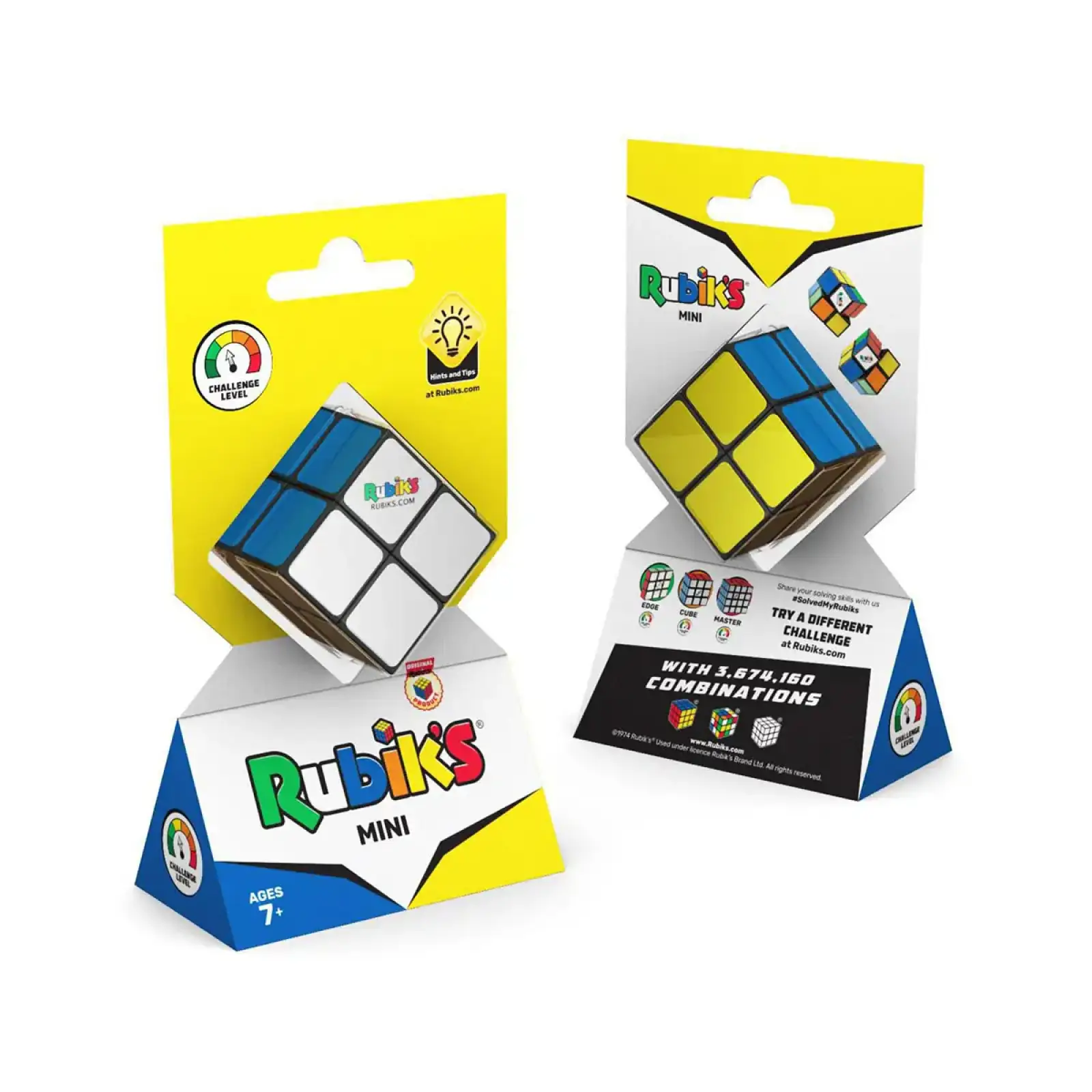 Головоломка RUBIK'S - КУБИК 2х2 МІНІ (6063038)