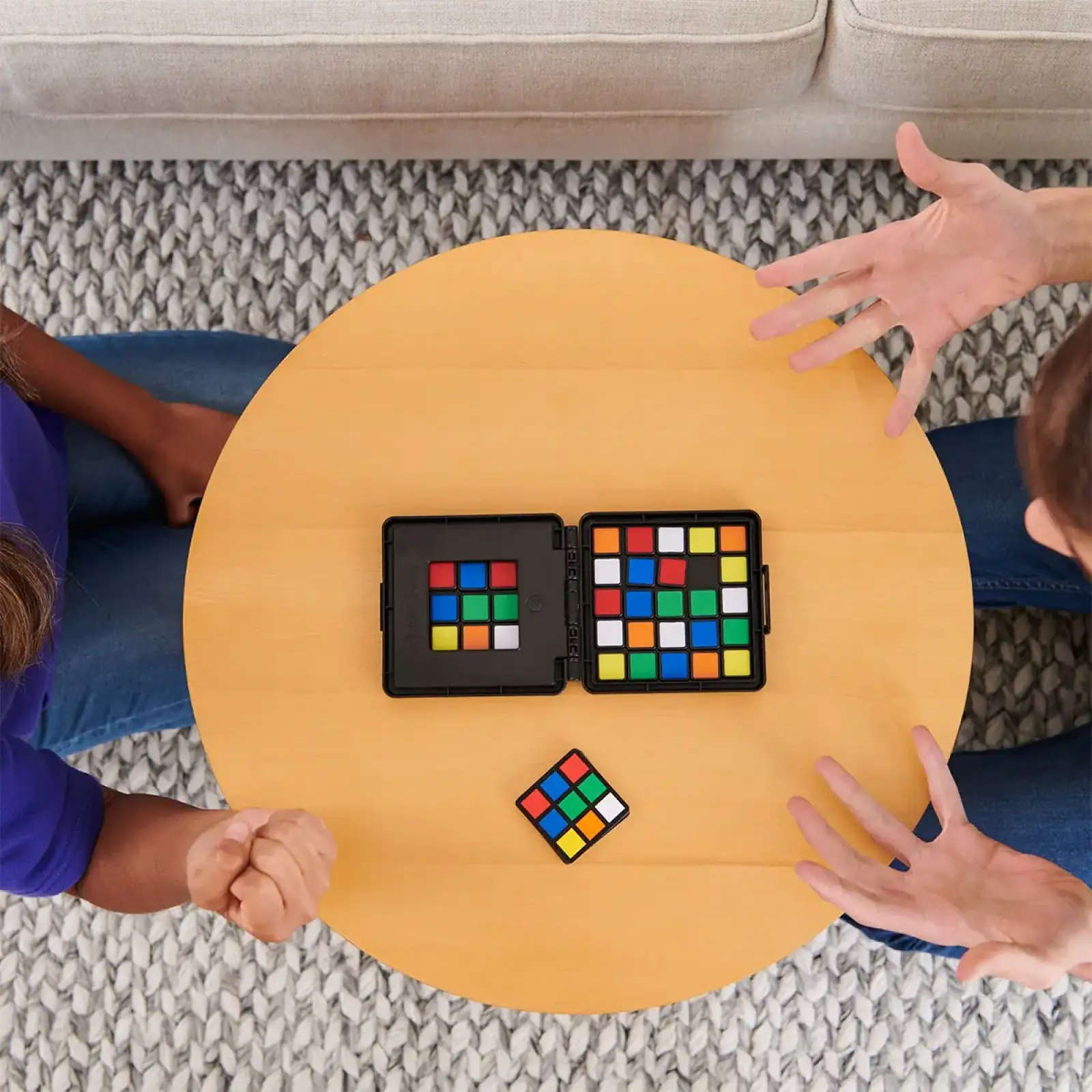 Головоломка в дорогу RUBIK'S S2 - КОЛЬОРИНКИ (1-2 гравця) (6063171)