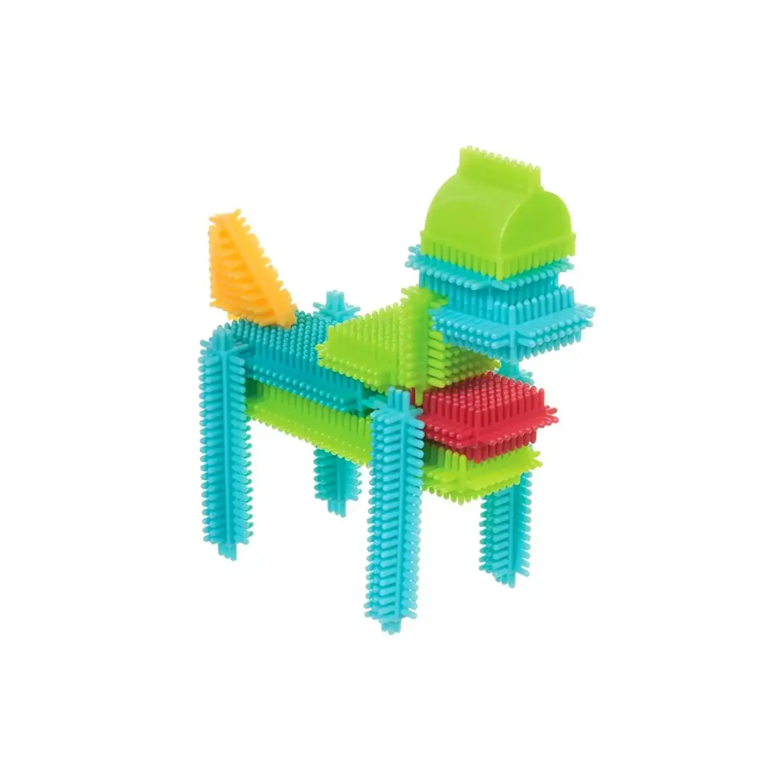 Конструктор серії Bristle Blocks - БУДІВЕЛЬНИК (56 деталей, у коробці) Battat Lite (BT3070Z)