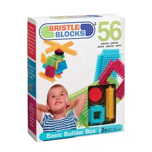 Конструктор серії Bristle Blocks - БУДІВЕЛЬНИК (56 деталей, у коробці) Battat Lite (BT3070Z)