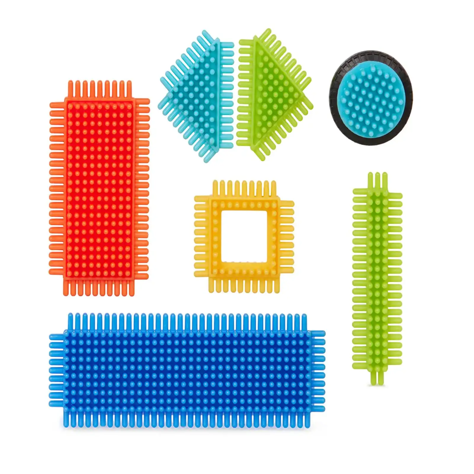 Конструктор серії Bristle Blocks - БУДІВЕЛЬНИК (36 деталей, у коробці) Battat Lite (BT3099Z)
