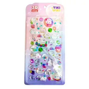 Набір 3D-наліпок TIKI WIKI серії "Crystal" – ТІКІ КАЗКА (25ESE009-02)
