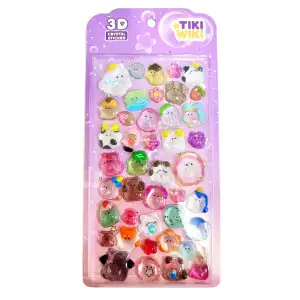Набір 3D-наліпок TIKI WIKI серії "Crystal" – ТІКІ МРІЇ (25ESE009-03)