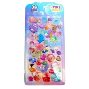 Набір 3D-наліпок TIKI WIKI серії "Crystal" – ТІКІ ОКЕАН S2 (25ESE009-04)