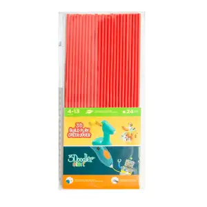 Набір стрижнів для 3D-ручки 3Doodler Start (червоний, 24 шт) (3DS-ECO03-RED-24)