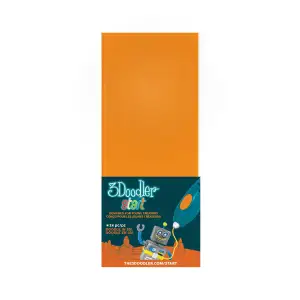 Набір стрижнів для 3D-ручки 3Doodler Start (помаранчевий, 24 шт) (3DS-ECO06-ORANGE-24)