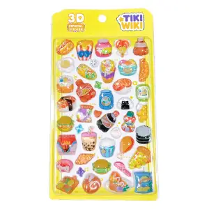 Набір 3D-наліпок TIKI WIKI серії "Crystal" – ТІКІ СМАКОЛИКИ (51368)