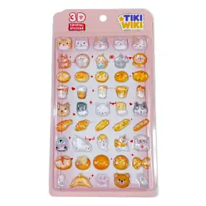 Набір 3D-наліпок TIKI WIKI серії "Crystal" – ТІКІ ЗАТИШОК (51422)